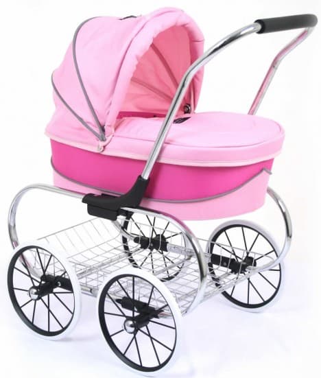 Valco Baby Just Like Mum Princess Dolls Stroller - Hot Pink