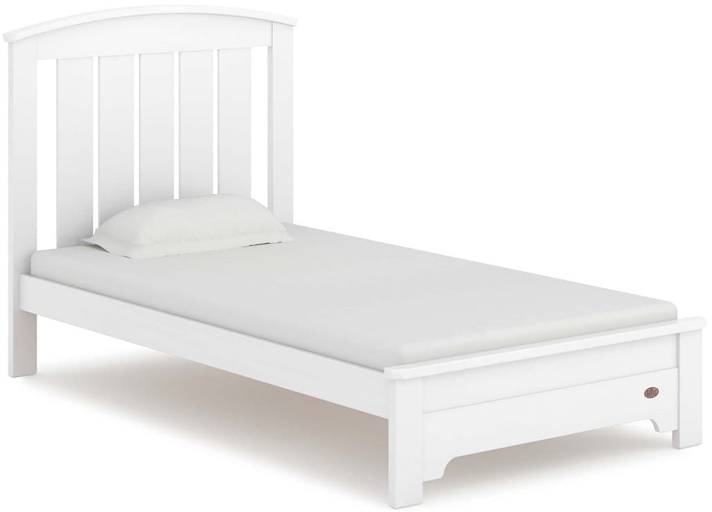 kids white single beds