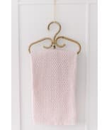 Snuggle Hunny Kids Diamond Knit Baby Blanket - Blush Pink