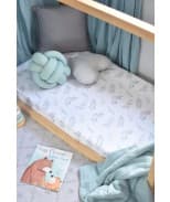 Snuggle Hunny Kids Fitted Cot Sheet - Wild Fern
