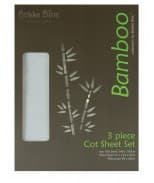 Bubba Blue Cot Sheet Set - Bamboo