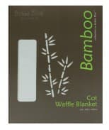 Bubba Blue Cot Waffle Blanket - Bamboo