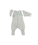 Love To Dream Swaddle Up Transition Suit Extra Warm 3.5 Tog Large 8.5-11 kg - Grey Moon & Stars
