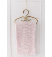 Snuggle Hunny Kids Diamond Knit Baby Blanket - Blush Pink