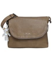 II Tutto Ryder Satchel Leather Nappy Bag - Orchre