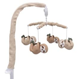 Living Textiles Musical Mobile Set - Sloth