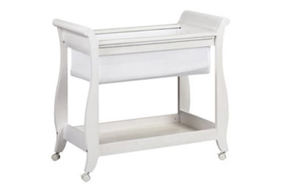 Boori Sleigh Bassinet - White