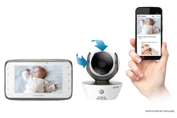 Motorola Wifi Monitor With Touch Screen MBP854